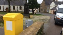 La Poste:  le coffre fort volé et abandonné