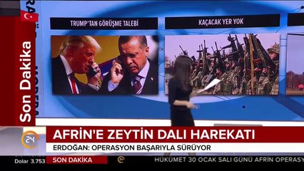 Afrin'e Zeytin Dalı Harekatı