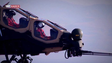 Milli helikopter ATAK teröristlerin korkulu rüyası oldu