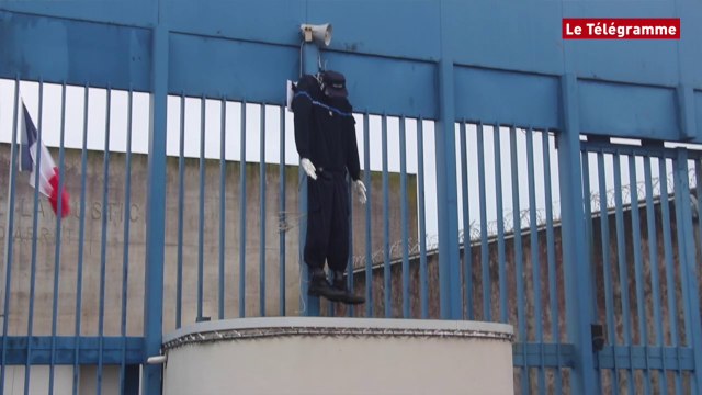 Ploemeur (56). Centre pénitentiaire : le blocage se poursuit