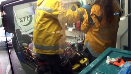 Sarıyer’de motosiklet kazası: 1 yaralı