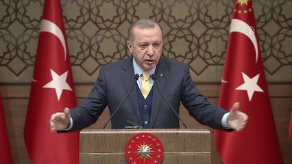Cumhurbaşkanı Erdoğan: 'Önce teröristlerin kökünü kurutacak, sonra da orayı yaşanabilir hale getireceğiz' - ANKARA