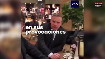 Le leader catalan Carles Puigdemont embrasse le drapeau espagnol, la vidéo polémique