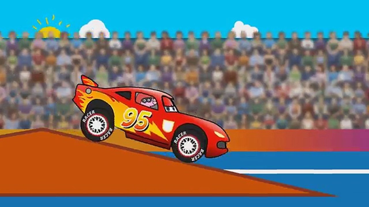 Peppa Pig Police Racer Monster Truck | Pig Vehicles for children