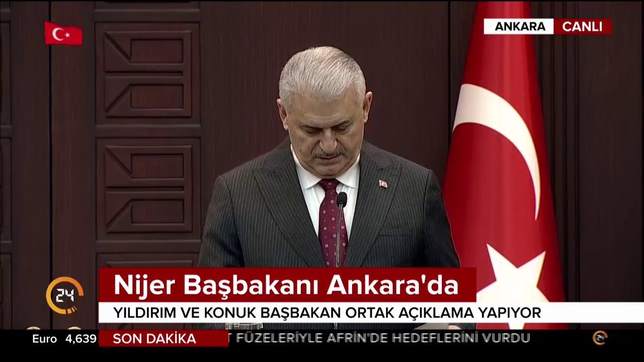 Nijer Başbakanı Ankara'da