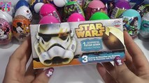 video de huevos sorpresa en español con juguetes de star wars y juguetes de montar toys