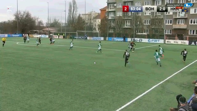 2-1 Libercem René Kropáček Goal International Tipsport Liga Semifinal - 24.01.2018 Bohemians...