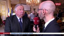 Les propositions du Sénat ne sont « pas en concurrence » avec celles de l’Assemblée, affirme Gérard Larcher