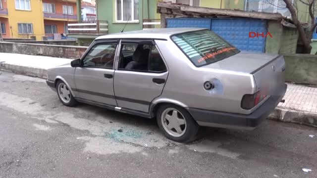 Çorum Araç Kurşunlama Olayını Güvenlik Kamerası Saniye Saniye Kaydetti