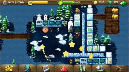 Winter quiz cave 4 - Winter Strongman 4 - Diggy's Adventure