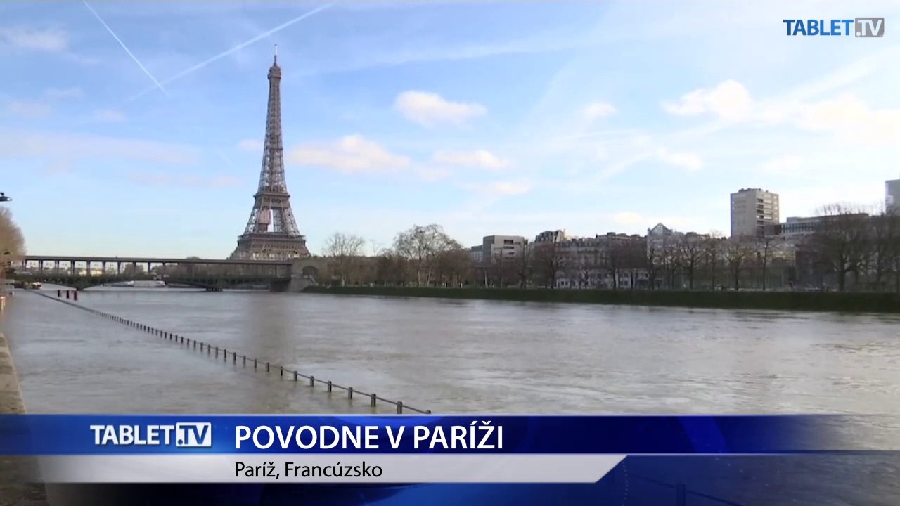 Francúzsko má prvú OBEŤ záplav: Hladina Seiny v Paríži stále stúpa