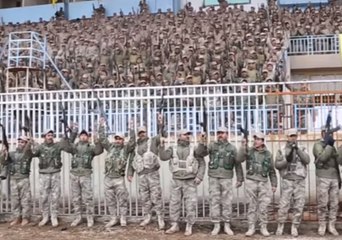 Thousands of Kurdish Fighters Rally in Solidarity With Afrin