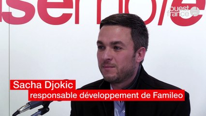 Assises du Vivre Ensemble 2018. Sacha Djokic, responsable développement de Famileo