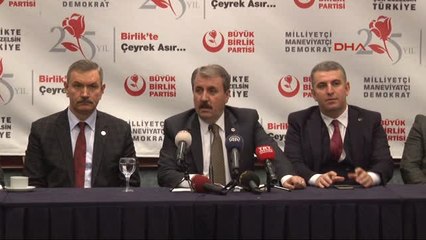 Mustafa Destici'den 'Zeytin Dalı Harekatı' Açıklaması