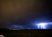 Multiple Lightning Strikes Seen in Canberra Timelapse Video