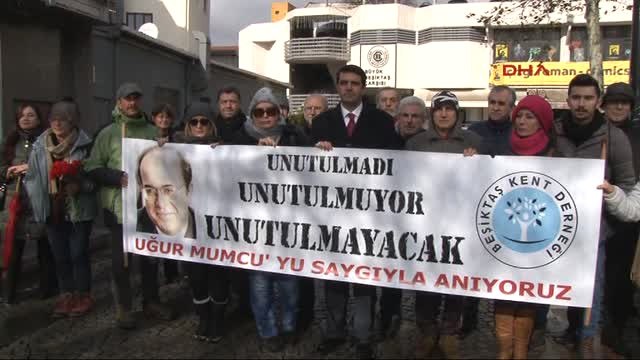 Beşiktaş'ta Uğur Mumcu Anması