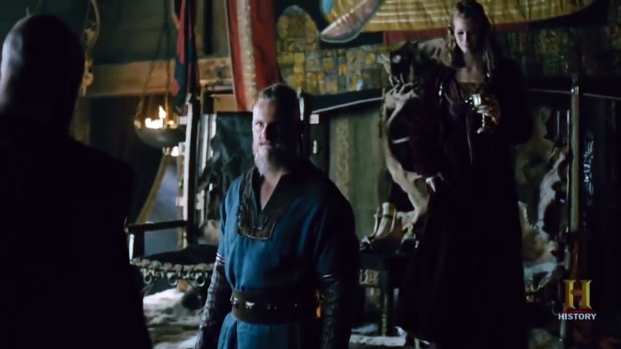 Bjorn and Aslaug Hear About Ragnar Secret - Vikings S04E10