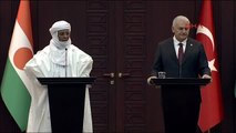 Başbakan Yıldırım ile Nijer Başbakanı Brigi Rafini Ortak Basın Toplantısında Konuştu -4