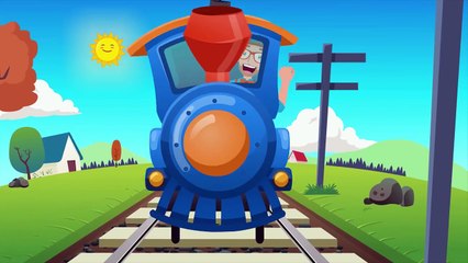 Educational Trains for Kids - Blippi Train Song and more!