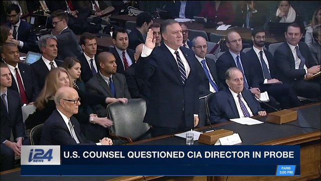 i24NEWS DESK | U.S. Counsel questioned CIA director in probe | Wednesday, January 24th 2018