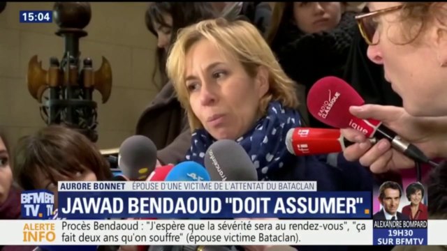 Procès de Jawad Bendaoud: l'épouse d'une victime de l'attentat du Bataclan espère de la sévérité