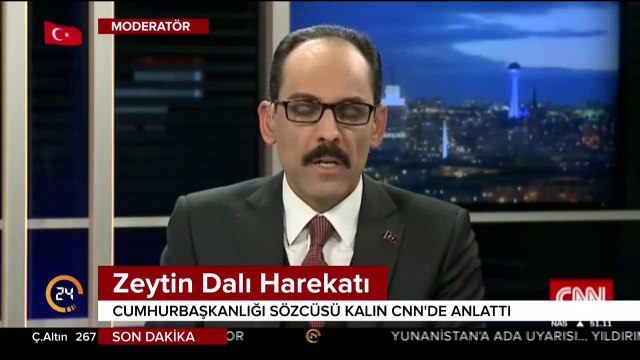 Cumhurbaşkanlığı Sözcüsü Kalın, CNN'de anlattı