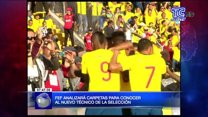 FEF analizará carpetas para conocer al nuevo técnico de la selección