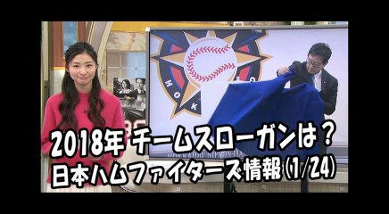 日本ハム 2018年 チームスローガンは？ 2018.1.24 日本ハムファイターズ情報 プロ野球