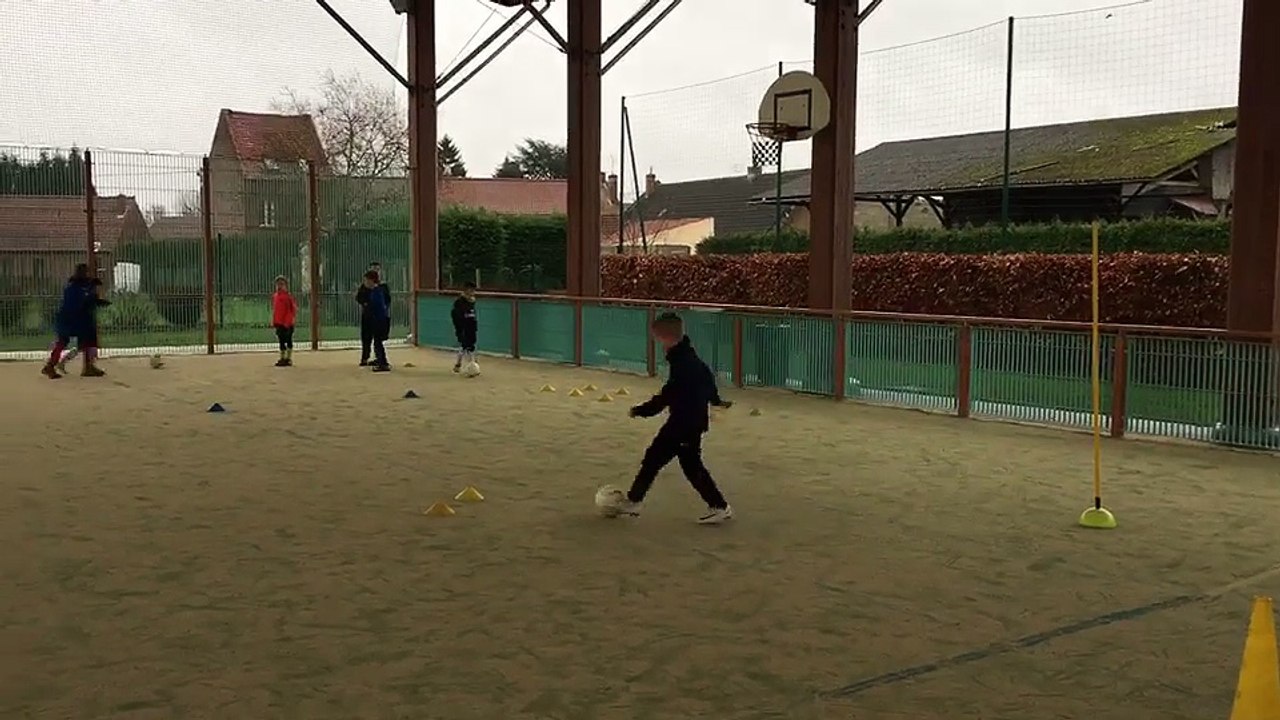 Entrainement U8U9 samedi 20 janvier 2018