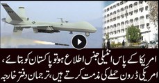 US should have shared intelligence with Pakistan, strongly condemn drone strike: FO