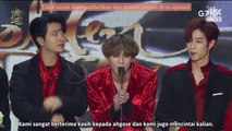 [G7IDSUBS] 180111 Golden Disc Award Bonsang Acceptance Speech - GOT7