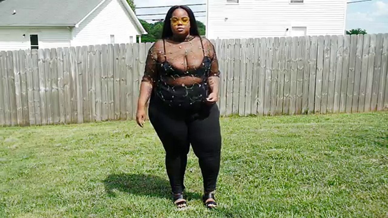 15 OUTFIT B/W LOOKBOOK | ft. Fashion Nova Curve | Plus Size 2017 Daquana White