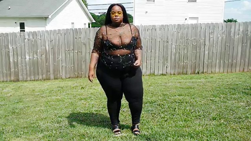15 OUTFIT B/W LOOKBOOK | ft. Fashion Nova Curve | Plus Size 2017 Daquana White