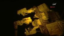 Nasa Astronotları Uzay İstasyonu Dışındaki Robot Kolu Onardı