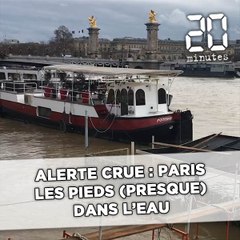 Alerte crue : Paris les pieds (presque) dans l'eau