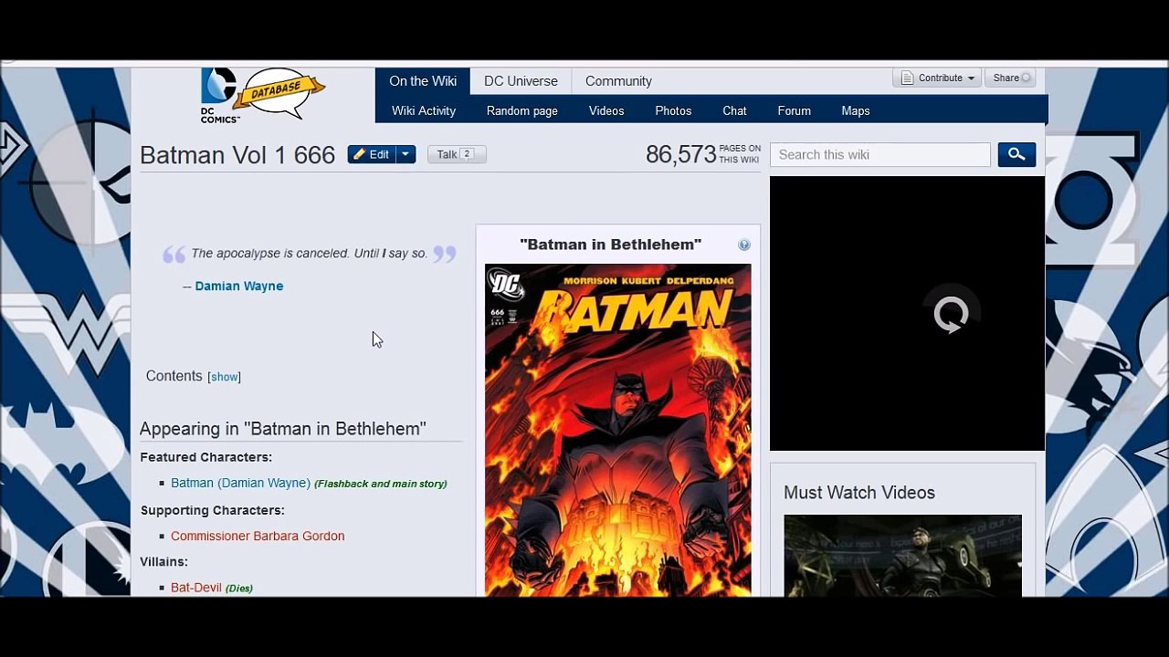 Batman = The Illuminati Antichrist Masquerading as a SuperHero !!!