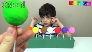 Learn Numbers & Colors with Lollipops for Children, Toddlers and Babies