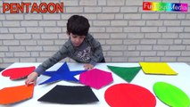 Learn Shapes for Children and Toddlers - Learn Colors for Kids with Shapes Educational Video