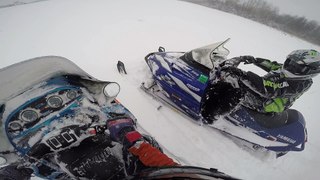 Rippin' It Up In FRESH POWDER + Pull Behind Sledding Action - Snow Day Fun!