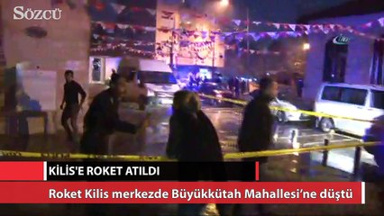 Kilis’e roket atıldı