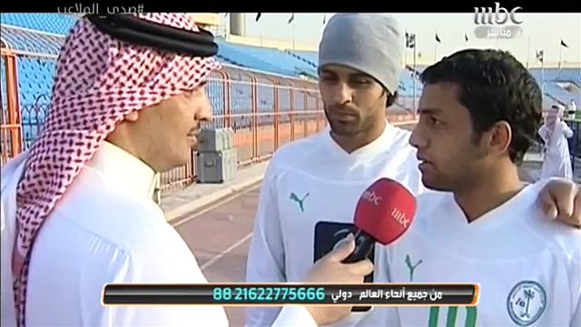 لقاء #صدى_الملاعب مع نجم نادي #الهلال #ياسر_القحطاني