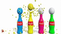 Colors For Children To Learn With Easter Eggs Coca Cola - Teach Kids Colors With