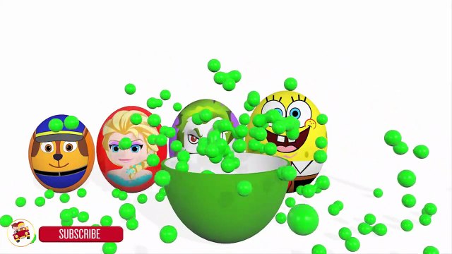 Learn Colors and Shapes with Surprise Eggs Hammer Wood for Children - Colours fo