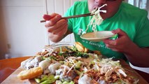 Ăn Bánh Cuốn | Vietnamese Steamed Rice Rolls | MUKBANG | QT
