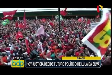 Brasil: hoy se decide futuro político para Lula da Silva
