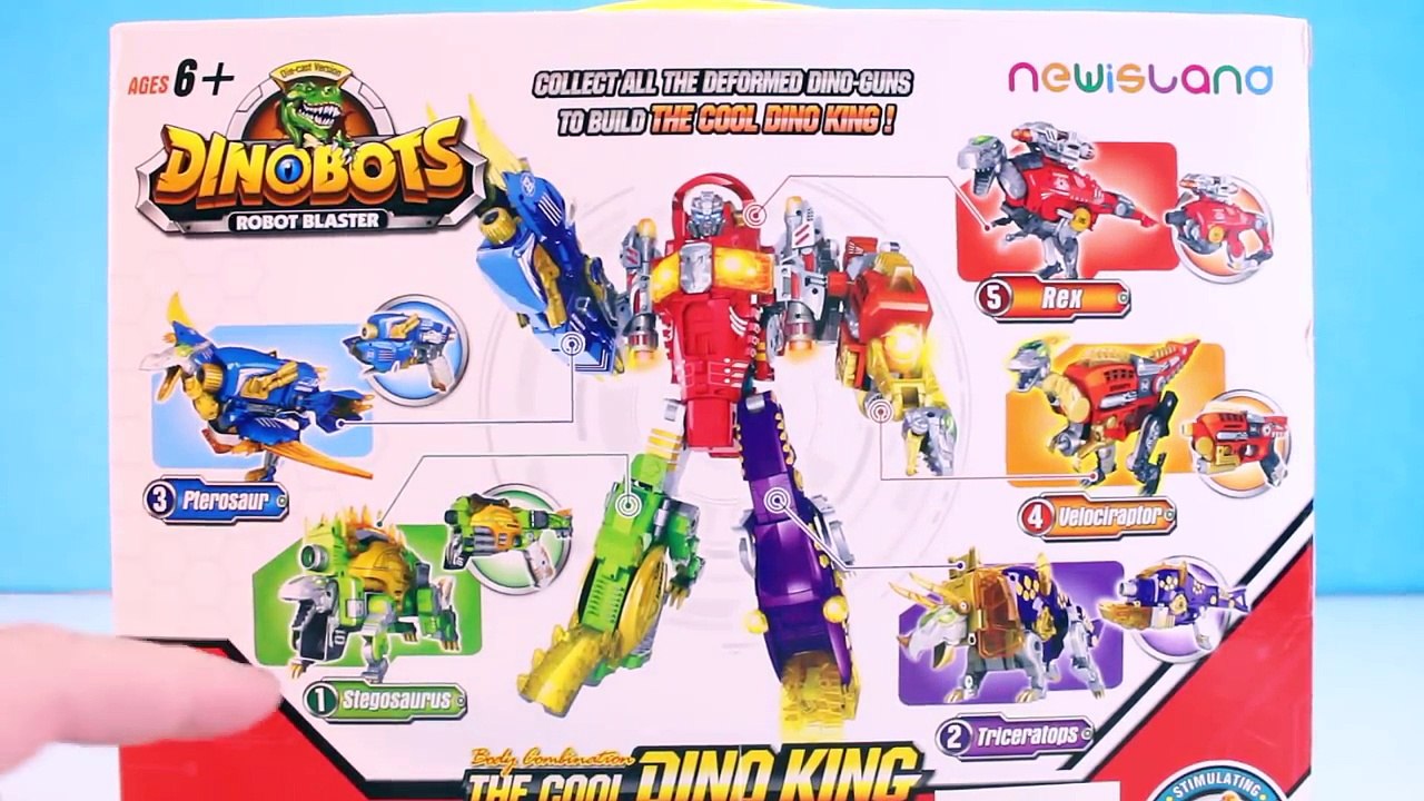 Jurassic World Dinosaur Toys Shooting CHALLENGE | Dino Bots Robot Blaster Gun Toy Review