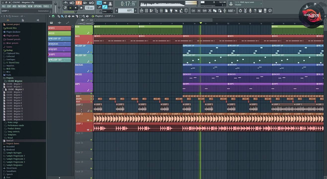 COLOVE - Megaton (FL Studio Templates)