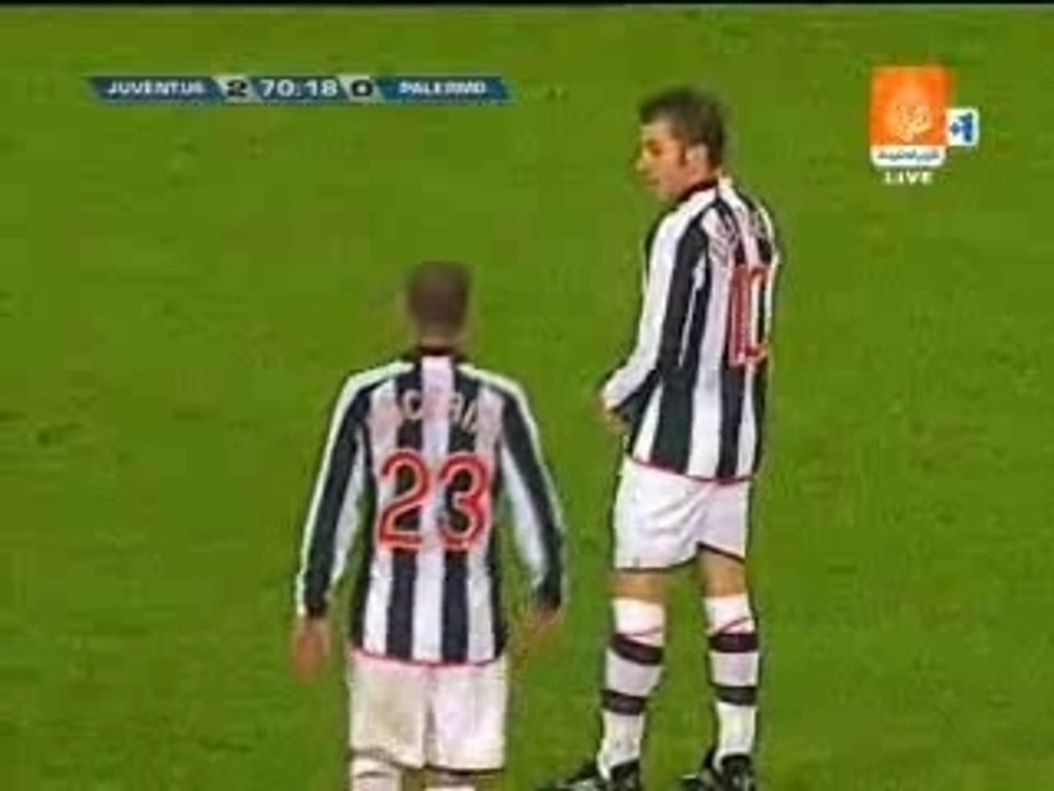 Juventus vs Palermo 5:0 goals - Italy serie A