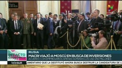 Presidente argentino realiza primera visita oficial a Rusia