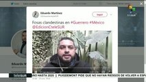 México: hallan más fosas clandestinas en Guerrero